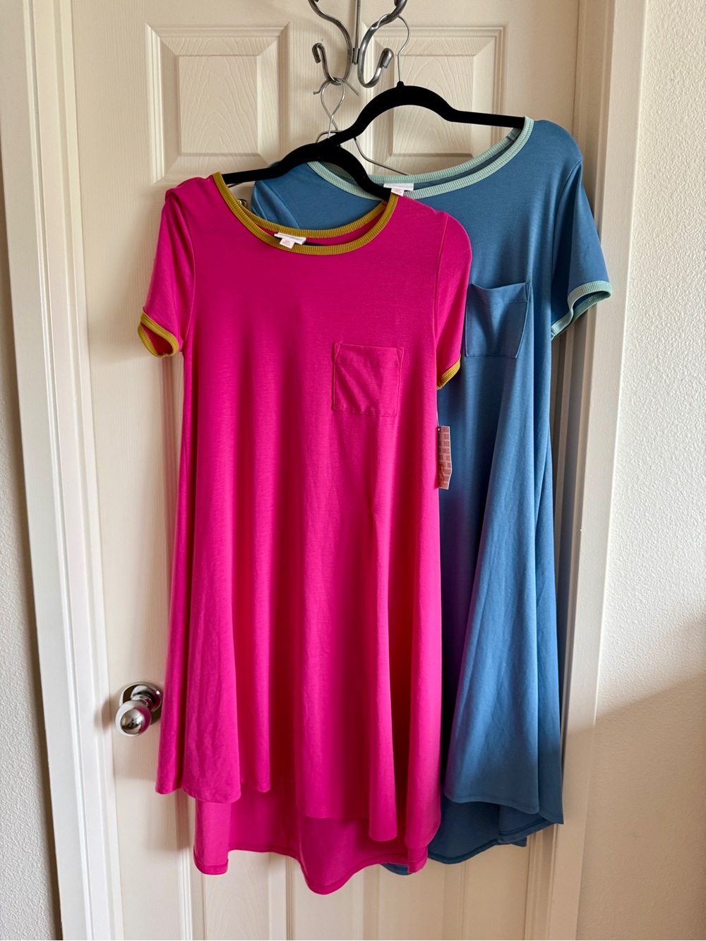 2 Pack Carly Pocket t-shirt Dresses NWOT & NWT